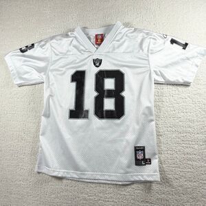 Reebok Vintage On Field NFL Players Oakland Raiders Jersey Randy Moss #18 - Big